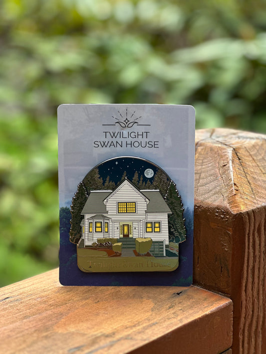 Twilight Swan House Exclusive Spinner Pin