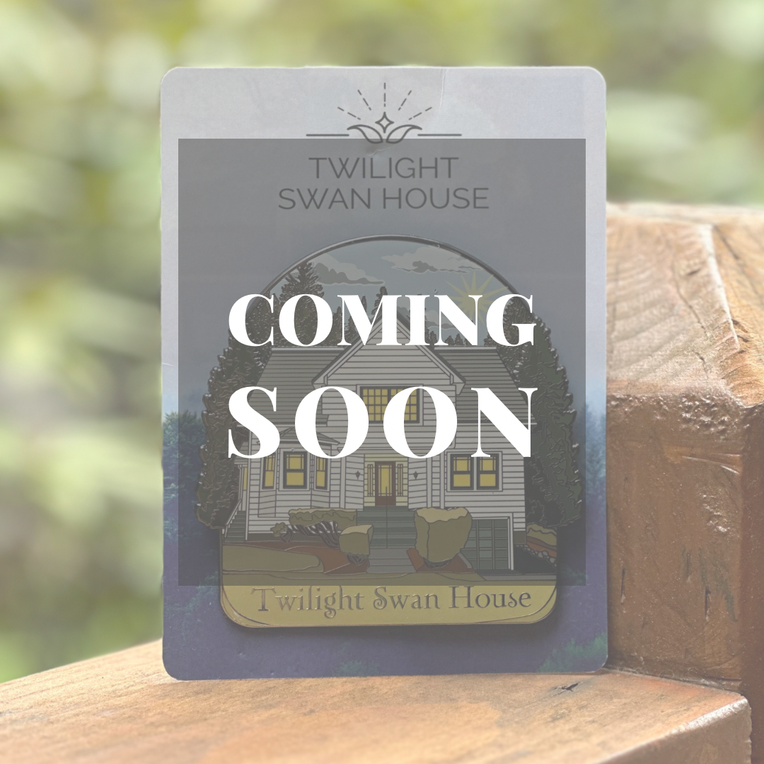 Twilight Swan House Exclusive Spinner Pin